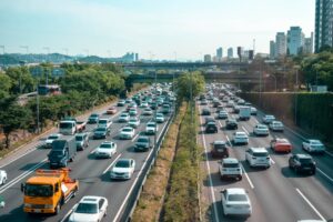 Photo Bustling streets